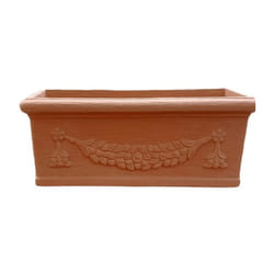 Telcom - Vaso a cassetta Lazio in resina rotazionale 60x28x24 cm