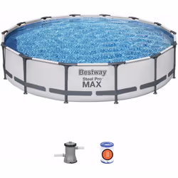 Perché scegliere una piscina Steel Pro MAX™ di Bestway? Qualità, resistenza, durata imbattibile e montaggio facile e veloce. ...