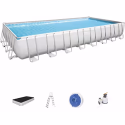 Perché scegliere una piscina Power Steel™ di Bestway? Qualità, resistenza, durata imbattibile e montaggio facile e veloce. So ...