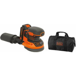 Black&decker - Levigatrice Rotorbitale con accessori 18V black+decker BDCROS18