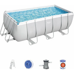 Bestway - Piscina Power Steel Frame Rettangolare 412x201x122 cm 56456