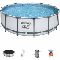 Bestway - Piscina tonda con struttura Steel Pro Max 457X122 cm 56438