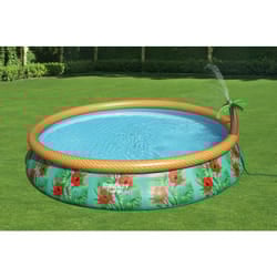 Piscina con Anello Autoportante 457x84 cm Paradise Palms fast set Bestway 57416