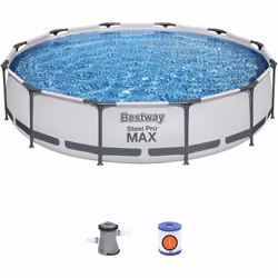 Steel Pro MAX -imizza il tuo divertimento! Perché scegliere una piscina Steel Pro MAX™ di Bestway? Qualità, resistenza, durat ...