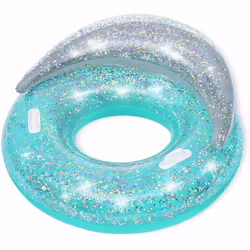 E' una poltrona ed allo stesso tempo ha anche la funzione di una ciambella per adulti ! Una pioggia di glitter pronta per il ...