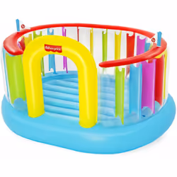 Nuovo Castello gonfiabile Fisher Price® 2.26m x 1.75m x 1.38m Bouncetopia Bouncer Il castello gonfiabile Bouncetopia firmato ...