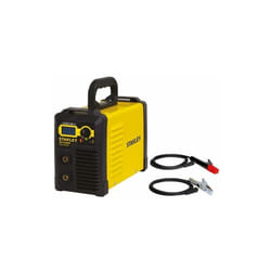 Stanley - Saldatrice inverter monofase 230V con display digitale pinza portaelettrodo e morsetto di massa stnaley WD-A150IW1