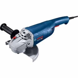 CARATTERISTICHE La smerigliatrice GWS 2200W di Bosch è uno strumento ad alte prestazioni con una presa regolabile per una mag ...