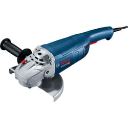 Bosch - Smerigliatrice 2200W con impugnatura supplementare e interruttore di sicurezza gws