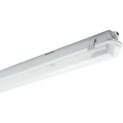 Century - Plafoniera stagne led per soffitto 1 tubo basso consumo Suprema Round