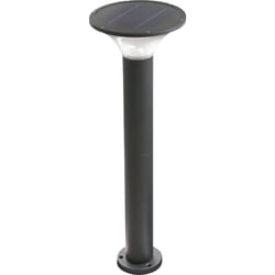 Lampada paletto segnapassi a led in alluminio con ricarica solare e accensione automatica 2W Sunny