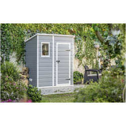 Garden Cottage casetta ripostiglio da giardino in resina L183xP111xH200 Keter Manor Pent 6x4