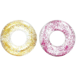 Intex - Ciambella gonfiabile Ø120 cm con decorazione glitter 56274 np