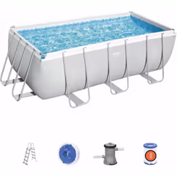 Effetto mosaico Il pavimento e le pareti della tua piscina hanno una grafica che richiama quella delle piscine interrate.Trit ...