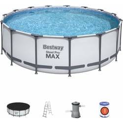 Bestway - Piscina tonda con struttura Steel Pro Max 457X122 cm 56438