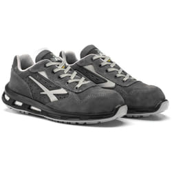 U-power - Scarpe antinfortunistiche basse da lavoro in pelle scamosciata forata con puntale in alluminio antiperforazione e suola antiscivolo S1P src