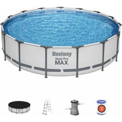 Bestway - Piscina con struttura rotonda Steel Pro max 457x107 cm 56488