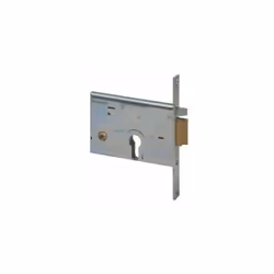 CARATTERISTICHE Per fasce di profilati metallici Con quadro maniglia Scorro autobloccante Cilindro sagomato Fermo a giorno SP ...