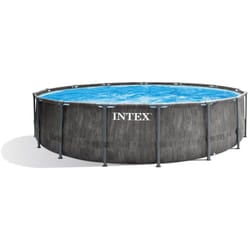 Intex - Piscina rotonda con struttura Ø457xH122 cm Prisma Frame Gw 26742