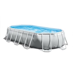 Intex - Piscina ovale con struttura 503x274xH122 cm prism Frame 26796