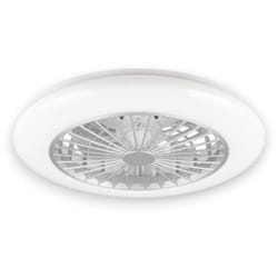 Trio Lighting - Ventilatore plafoniera luce led a soffitto con ventilatore e telecomando diametro 50 cm