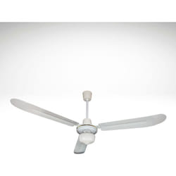 No Brand - Ventilatore a soffitto 3 pale in acciaio con luce plafoniera diametro 140 cm