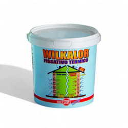 No Brand - Fissativo termico con microsfere di vetro per isolamento termico e acustico antimuffa e anticondensa per muri freddi e umidi 5 lt.
