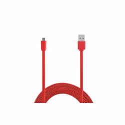 Aiino AICMCRUSBFT-RD, 1,5 m, Micro-USB B, USB A, Maschio/Maschio, Rosso