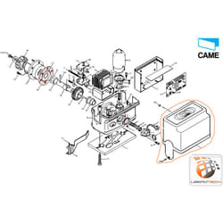 Coperchio motoriduttore BZ – 119RIBZ001