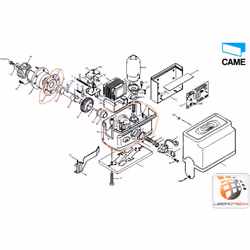 Cassa motoriduttore BZ 119RIBZ003