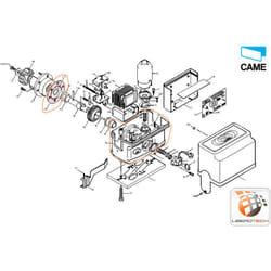 Came - Cassa motoriduttore bz – 119RIBZ003