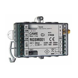 Came - RGSM001 modulo gsm Gateway stand-alone per gestione remota automazioni cancelli con ricevente radio integrata