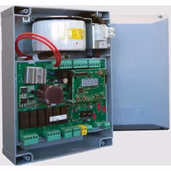 Quadro comandi multifunzione Came Modello: 801QA-0050 Tensione di alimentazione: 230 Vac Adatto per cancelli a 2 ante battent ...