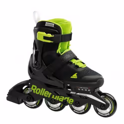 Rollerblade 07221900T83, Pattini in linea ricreativi, Pattinaggio in linea in discesa, Bambini, Unisex, Nero, Verde, Monocrom ...