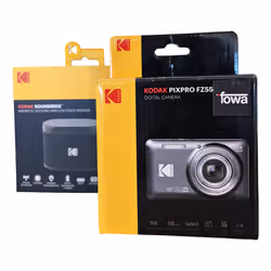 Kodak PIXPRO FZ55 1/2.3" Fotocamera compatta 16 MP CMOS 4608 x 3456 Pixel Nero - Vista aggiuntiva 3