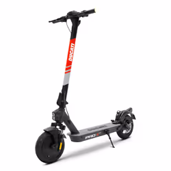 Ducati DU-MO-240009, Monopattino classico, Nero, Grigio, Rosso, 25 km/h, 100 kg, Qualsiasi tipo, 2 ruota(e)