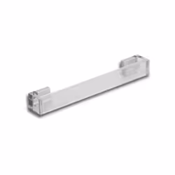 La maniglia trasparente con inserti cromati 205x24x28mm della linea Omega di Polideas è un prodotto di alta qualità, realizza ...