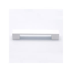 Maniglia laccata bianca lunga e sottile da cucina 165x26x27mm - 304 Cook