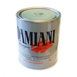 Damiani - smalto 1kg base nitro sintetico tutti i ral 7000, brillantezza opaco, colore grigio platino - ral 7036