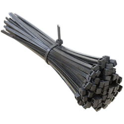STI - Fascette Nylon 100pz 100mm x 2.5mm Nere Cablaggio Stringicavo Fermacavo Giardino garage officina casa auto ufficio