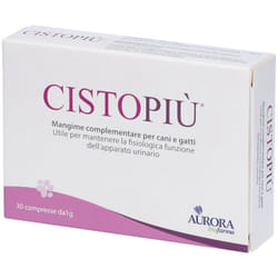 Cistopiù Integratore per Vie Urinarie di Cani e Gatti 30 Compresse