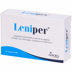 Leniper è un integratore alimentare indicato per proteggere le membrane cellulari dal danno ossidativo, favorendone l'integri ...