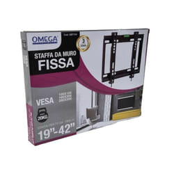 Staffa tv da parete fissa 19''-42''