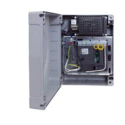 Nice - MC424L centrale di comandi moonclever per uno o due motori 24V cancello a battente, compatibile solemyo wingo, toona , sfab