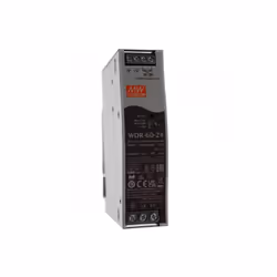 MW MEAN WELL WDR-60-24 Alimentatore Slim DIN Rail 60W 24V 2,5A Input 180-550V
