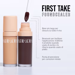 Mulac Cosmetics First Take Foundcealer N 5 Sand - Fondotinta-Correttore Uniformante 13.5 ml - Vista aggiuntiva 2