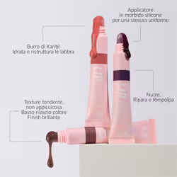 Mulac Cosmetics Lip Melt Maschera Burro Labbra 63 Care Mellow 9.5 ml - Vista aggiuntiva 6
