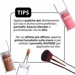 Mulac Cosmetics 3DVERSE Blush Liquido Luminoso 22 Bitcrush - Vista aggiuntiva 7