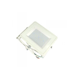 V-tac - Faro Led Flood Light 100W IP65 Bianco Caldo 3000K Super Slim 30mm Carcassa Bianca Samsung Garanzia 5 Anni SKU-21415