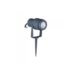 V-tac - Faretto led da Giardino 12W con Picchetto Colore Grigio Luce Verde IP65 SKU-217552
